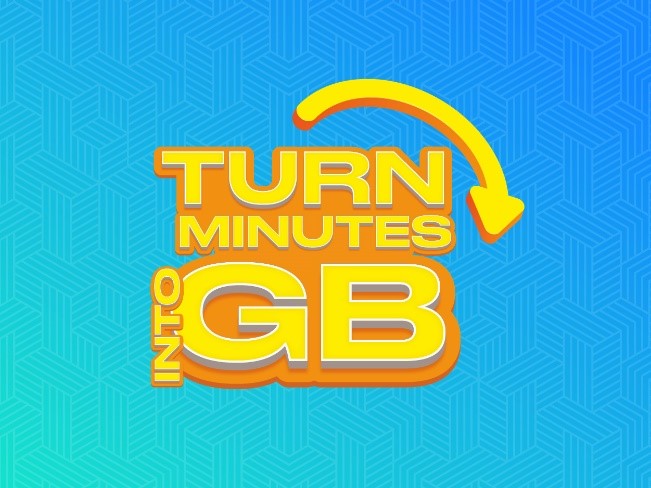 Turn Minutes into GB